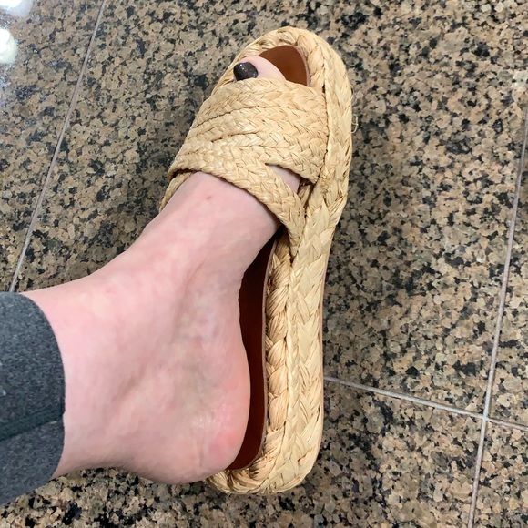 🩷Robert clergerie🌼  Idalie Raffia slides - Picture 10 of 13